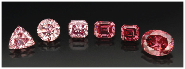 The Classic Beauty Of Pink Diamond Earrings.