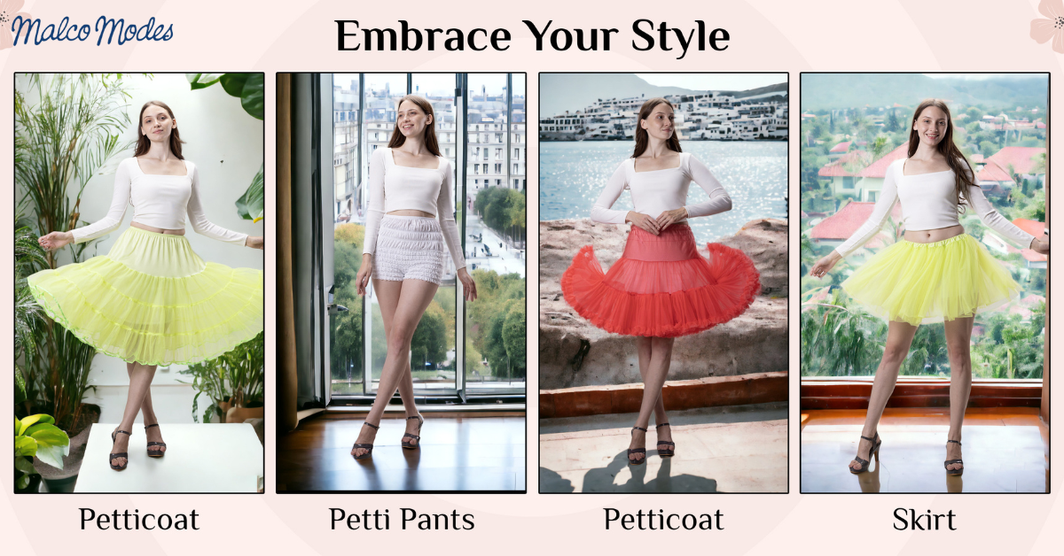 Perfect Petticoats, Pettipants, Tutus, & Prom Dresses